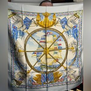 Hermes Silk Scarf